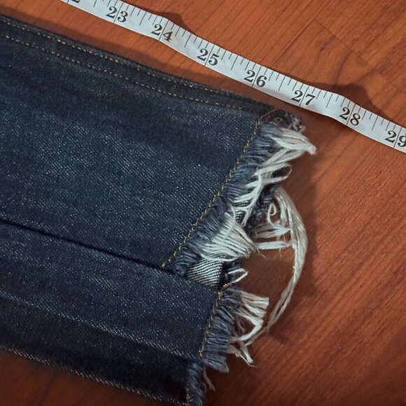 Old Navy High-Waisted Skinny Stretch Frayed - Picture 7 of 8